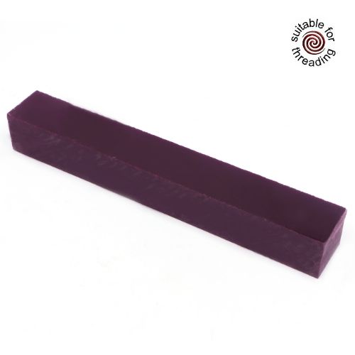 Semplicita SHDC Burgundy acrylic pen blanks